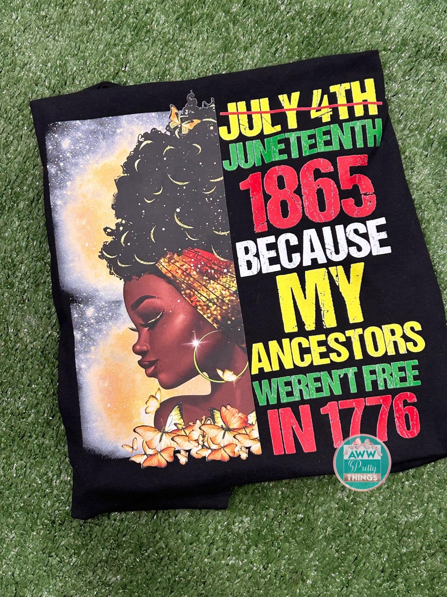 Juneteenth Lady Shirt Shirt