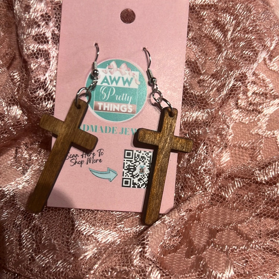 Cross Earrings
