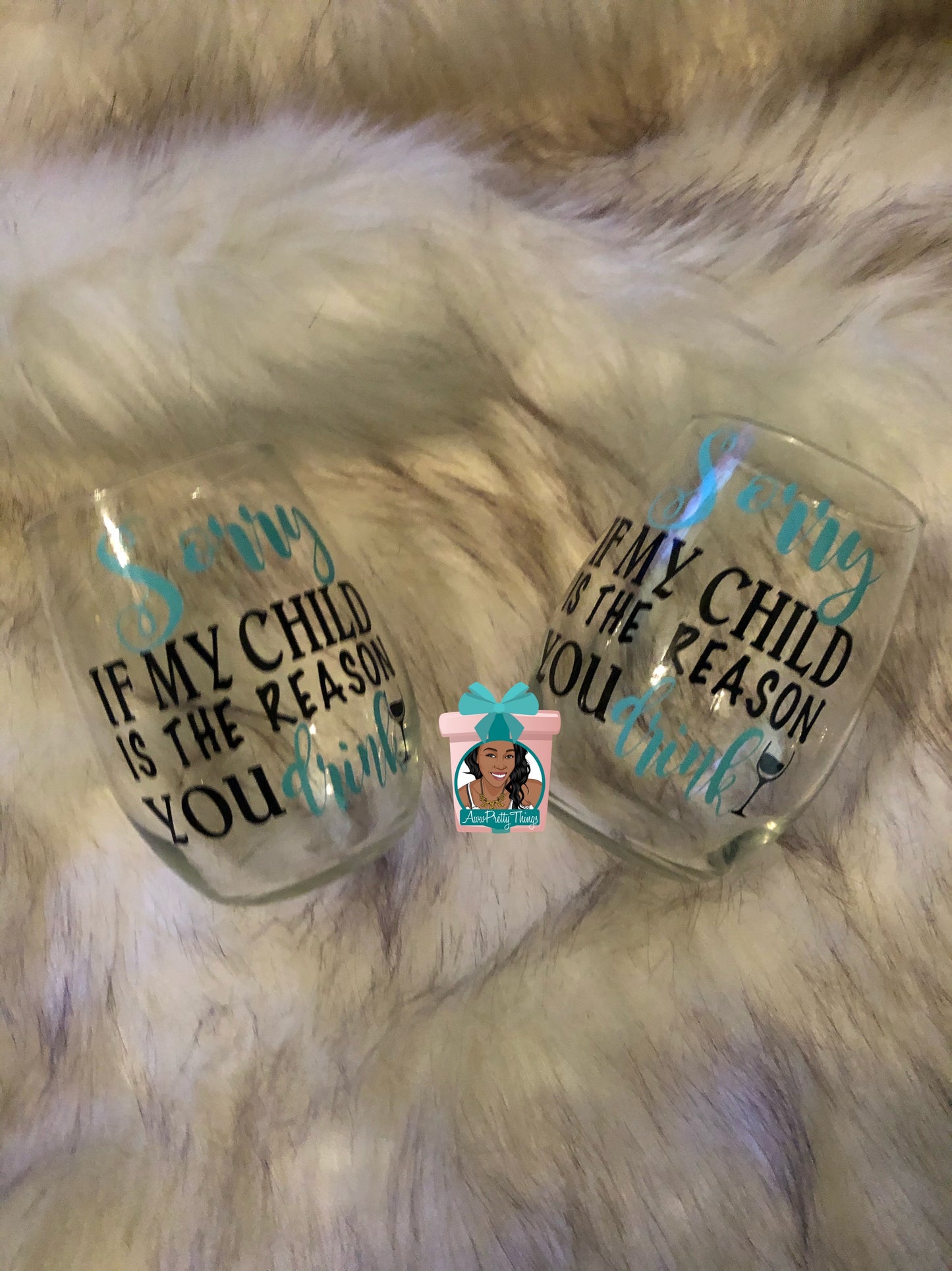 Custom Steam-less Wine Glass